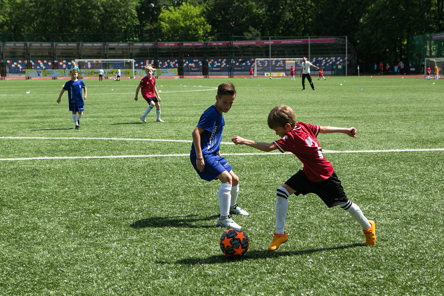 Футбольное соревнование среди международных школ Москвы