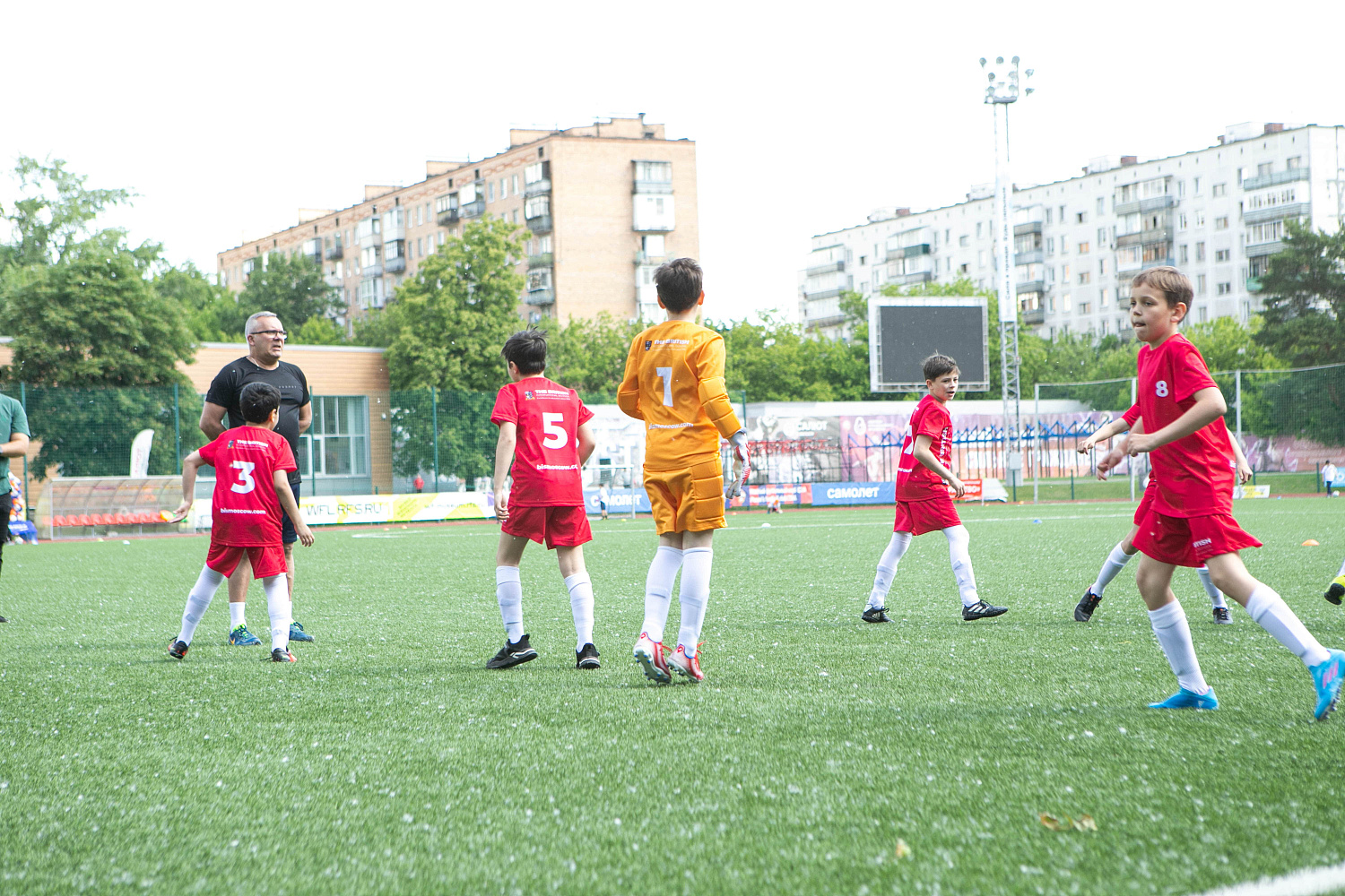 Футбольное соревнование среди международных школ Москвы
